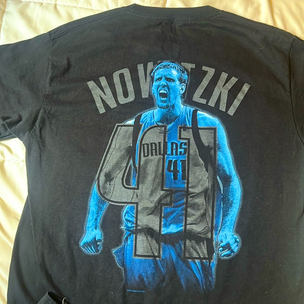 NBA Dallas Mavericks Dirk Nowitzki #41 Blue
